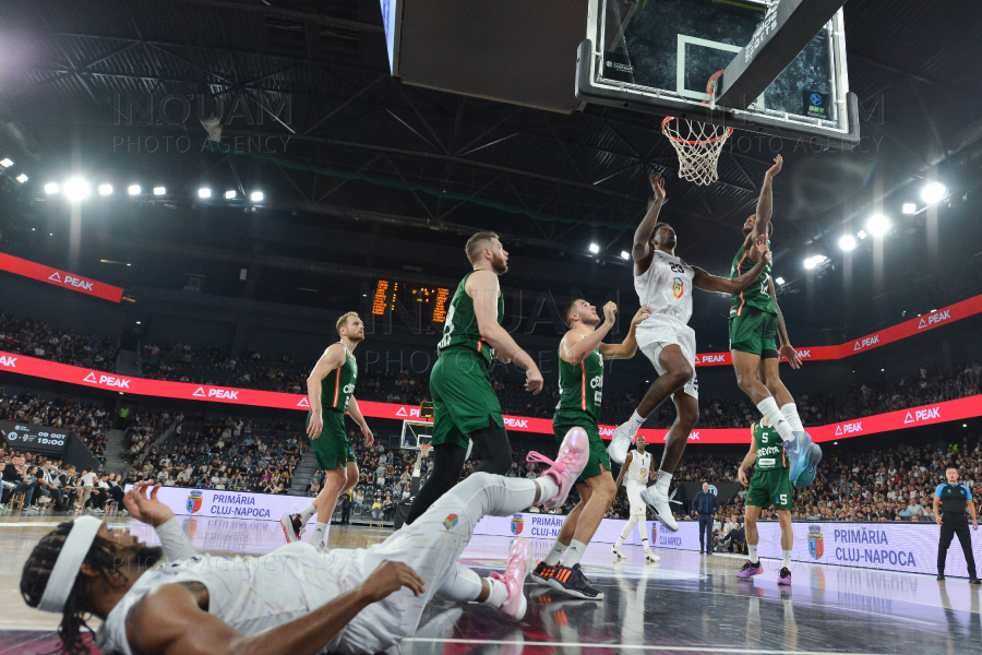 CLUJ-NAPOCA - BASCHET - BKT EUROCUP - U-BT CLUJ-NAPOCA - CEDEVITA OLIMPIJA LJUBLJANA - 25 SEP 2024