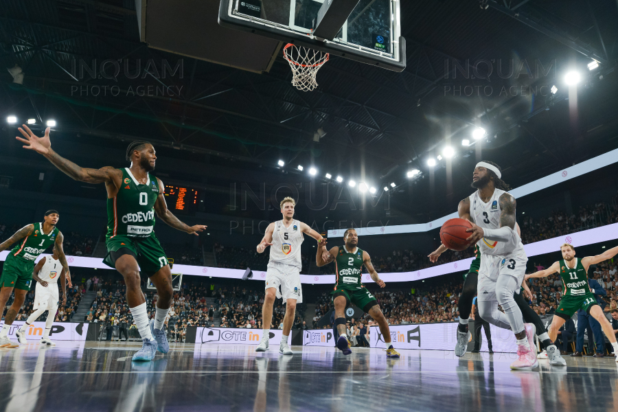 CLUJ-NAPOCA - BASCHET - BKT EUROCUP - U-BT CLUJ-NAPOCA - CEDEVITA OLIMPIJA LJUBLJANA - 25 SEP 2024