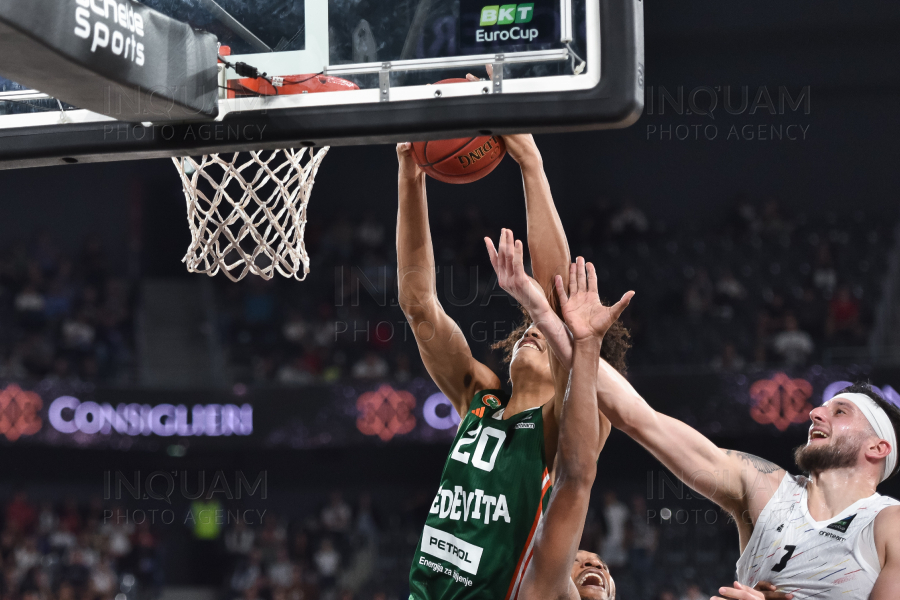 CLUJ-NAPOCA - BASCHET - BKT EUROCUP - U-BT CLUJ-NAPOCA - CEDEVITA OLIMPIJA LJUBLJANA - 25 SEP 2024