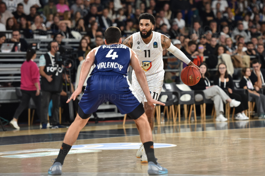 CLUJ-NAPOCA - BASCHET - BKT EUROCUP - U-BT CLUJ-NAPOCA - VALENCIA BASKET - 9 OCT 2024