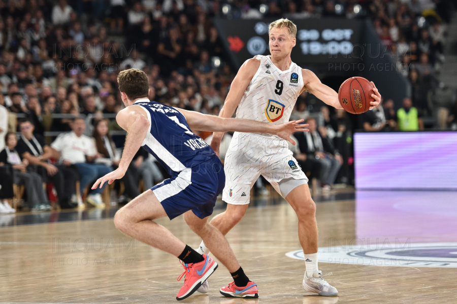 CLUJ-NAPOCA - BASCHET - BKT EUROCUP - U-BT CLUJ-NAPOCA - VALENCIA BASKET - 9 OCT 2024