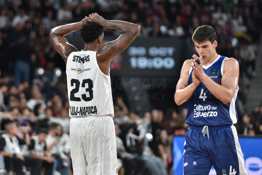 CLUJ-NAPOCA - BASCHET - BKT EUROCUP - U-BT CLUJ-NAPOCA - VALENCIA BASKET - 9 OCT 2024