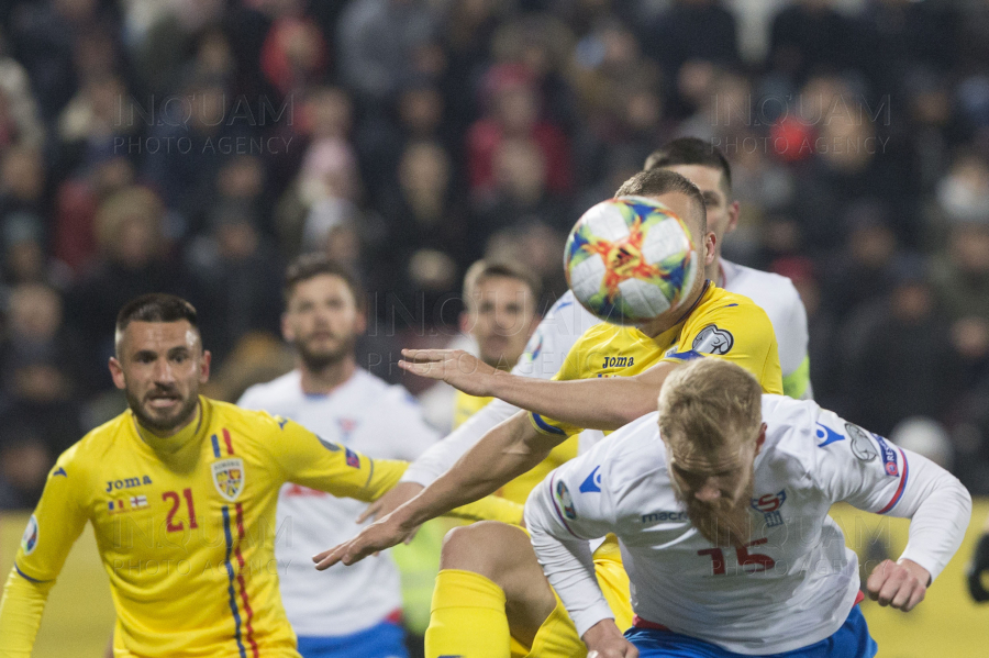 CLUJ-NAPOCA - FOTBAL - PRELIMINARII EURO 2020 - ROMANIA - INSULELE FEROE