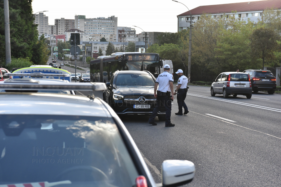 CLUJ-NAPOCA - POLITIA RUTIERA - CONTROL DRUG TEST - 11 AUG 2024