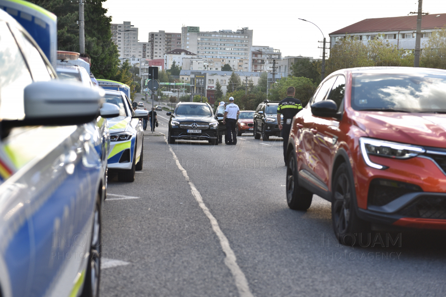 CLUJ-NAPOCA - POLITIA RUTIERA - CONTROL DRUG TEST - 11 AUG 2024