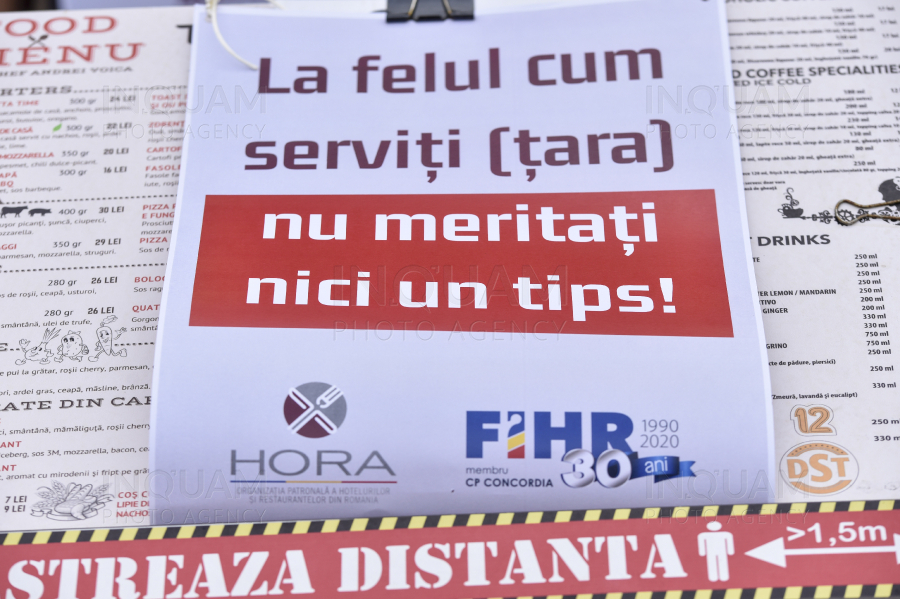 CRAIOVA - PROTEST HORECA - 19 AUGUST 2020
