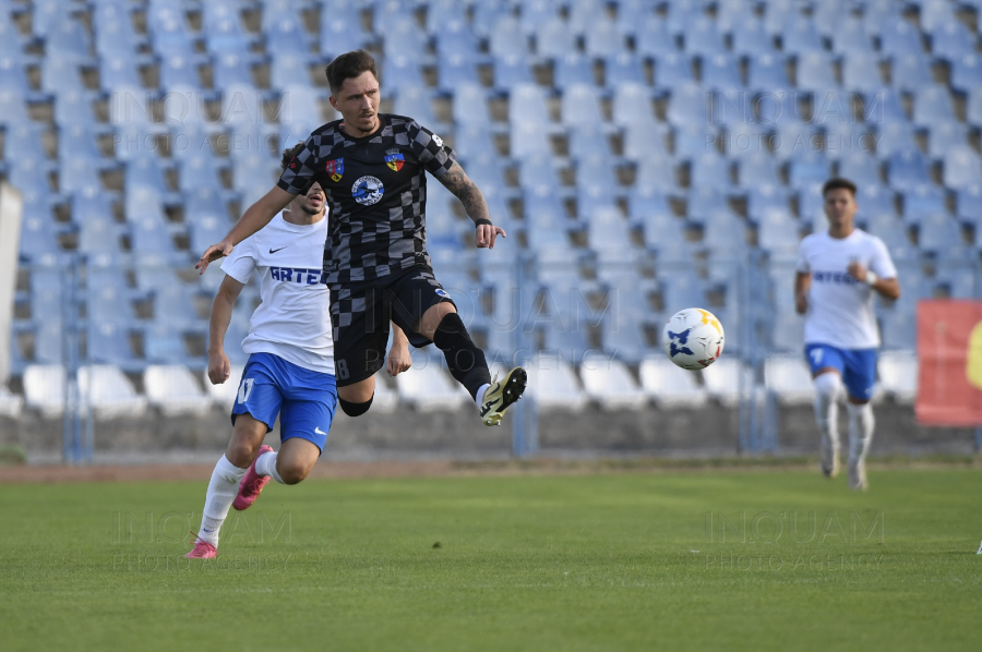 DROBETA TURNU SEVERIN - FOTBAL - CUPA ROMANIEI - VIITORUL PANDURII TG JIU - CORVINUL HUNEDOARA - 22 AUG 2024