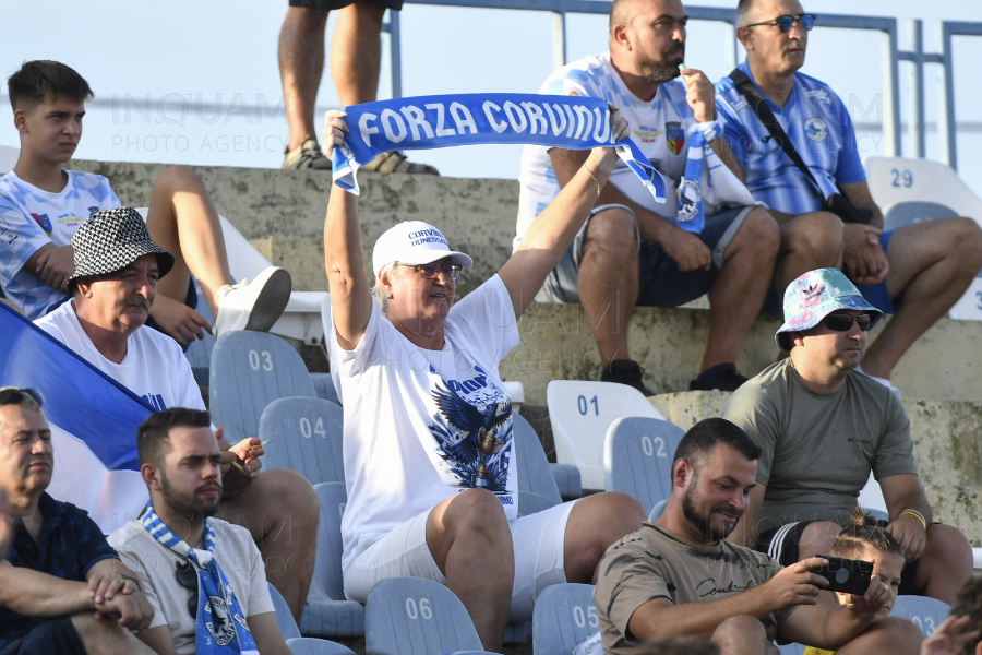 DROBETA TURNU SEVERIN - FOTBAL - CUPA ROMANIEI - VIITORUL PANDURII TG JIU - CORVINUL HUNEDOARA - 22 AUG 2024