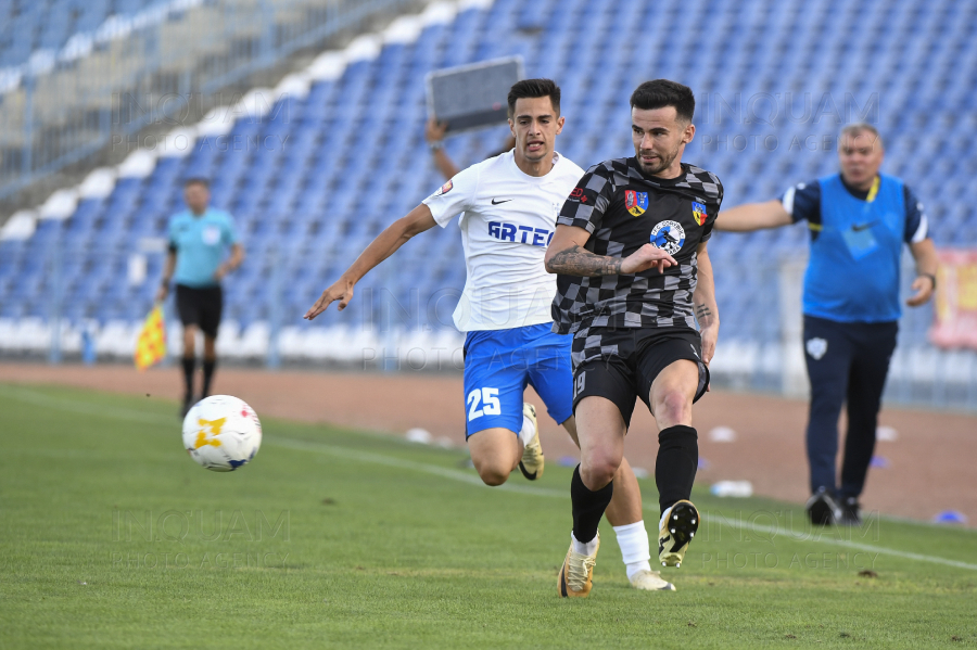 DROBETA TURNU SEVERIN - FOTBAL - CUPA ROMANIEI - VIITORUL PANDURII TG JIU - CORVINUL HUNEDOARA - 22 AUG 2024