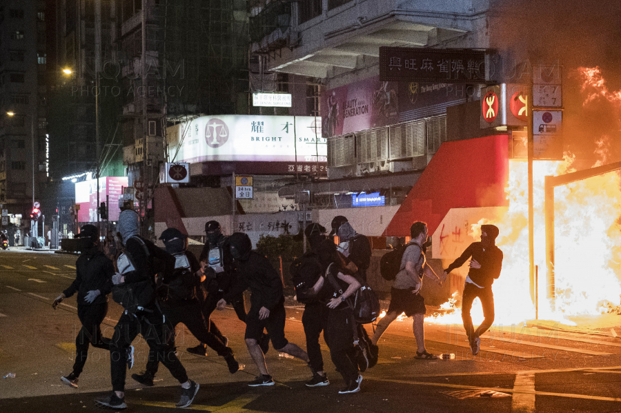 HONG KONG - PROTESTE - 1 OCTOMBRIE 2019