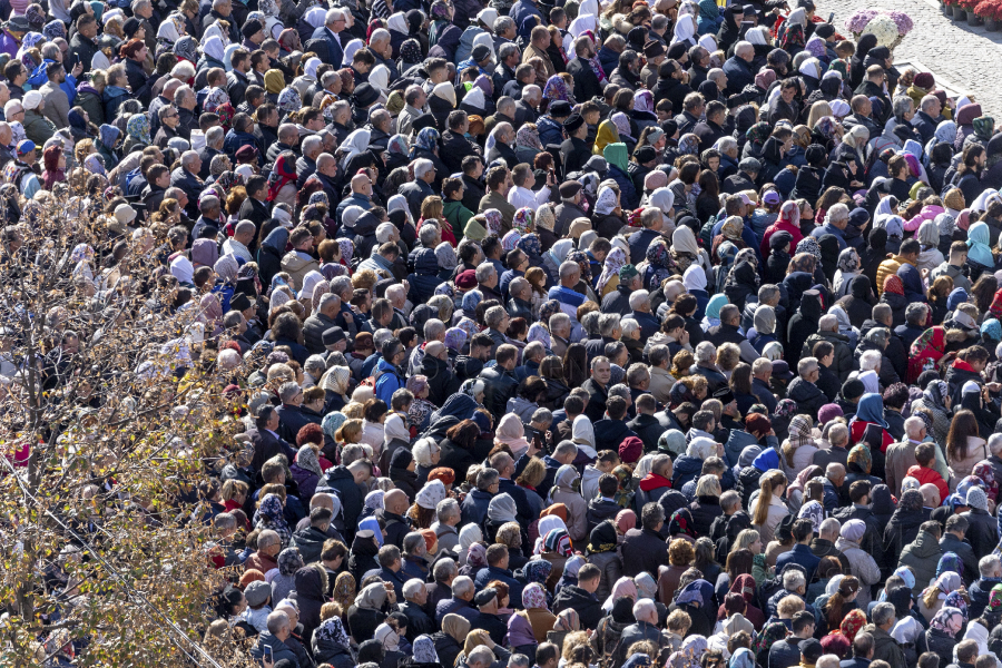 IASI - CATREDALA MITROPOLITANA - SLUJBA - SF. PARASCHEVA - 14 OCT 2024