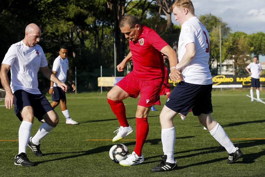 ITALIA - CERVIA - FOTBAL - CM TRANSPLANTATI - ROMANIA - ANGLIA - 9 SEP 2024