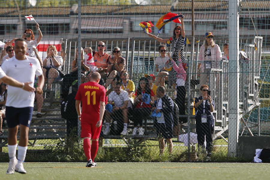 ITALIA - CERVIA - FOTBAL - CM TRANSPLANTATI - ROMANIA - ANGLIA - 9 SEP 2024