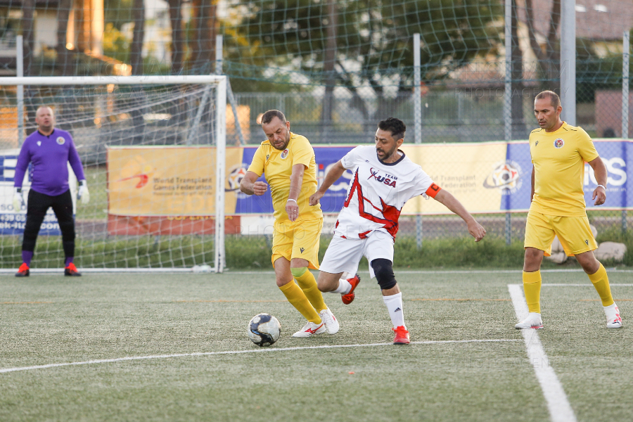 ITALIA - CERVIA - FOTBAL - CM TRANSPLANTATI - ROMANIA - SUA - 10 SEP 2024