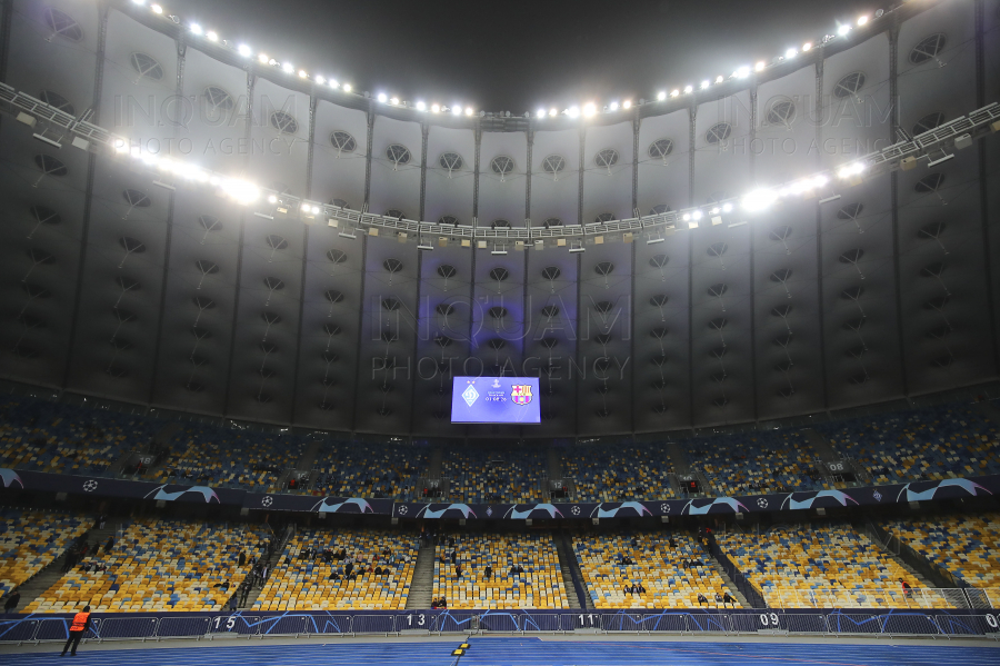 KIEV - UCRAINA - UEFA CHAMPIONS LEAGUE - DYNAMO KIEV - BARCELONA - 2 NOI 2021