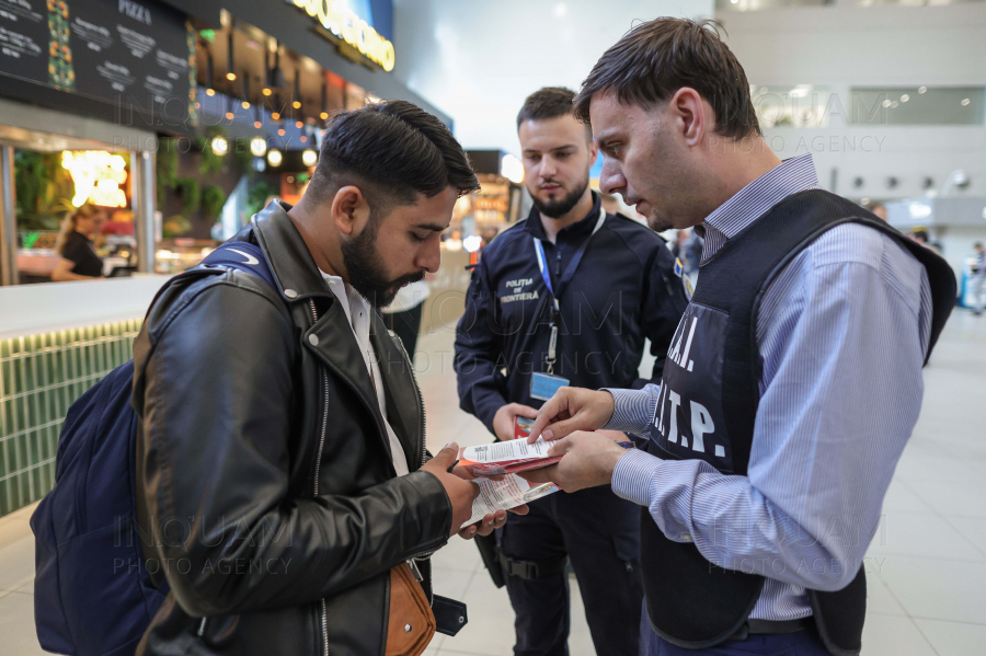 OTOPENI - AEROPORT - MAI - PREVENIRE TRAFIC DE PERSOANE - 14 OCT 2024