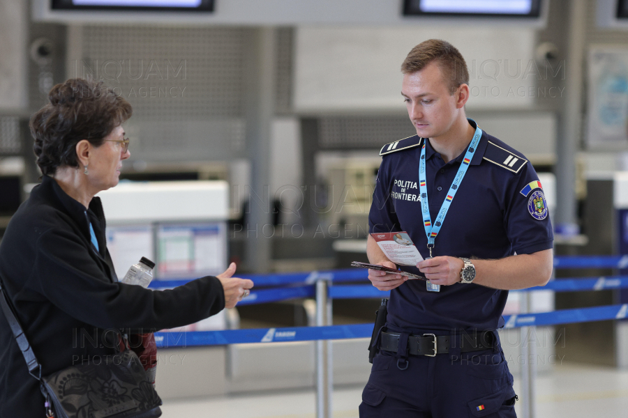 OTOPENI - AEROPORT - MAI - PREVENIRE TRAFIC DE PERSOANE - 14 OCT 2024