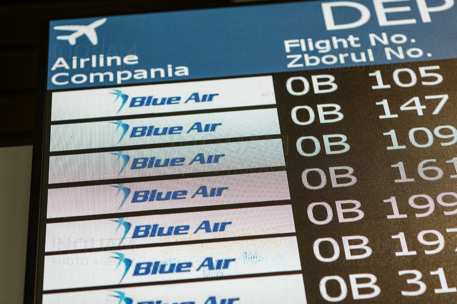 OTOPENI - AEROPORT - ZBORURI BLUE AIR ANULATE - 6 SEP 2022