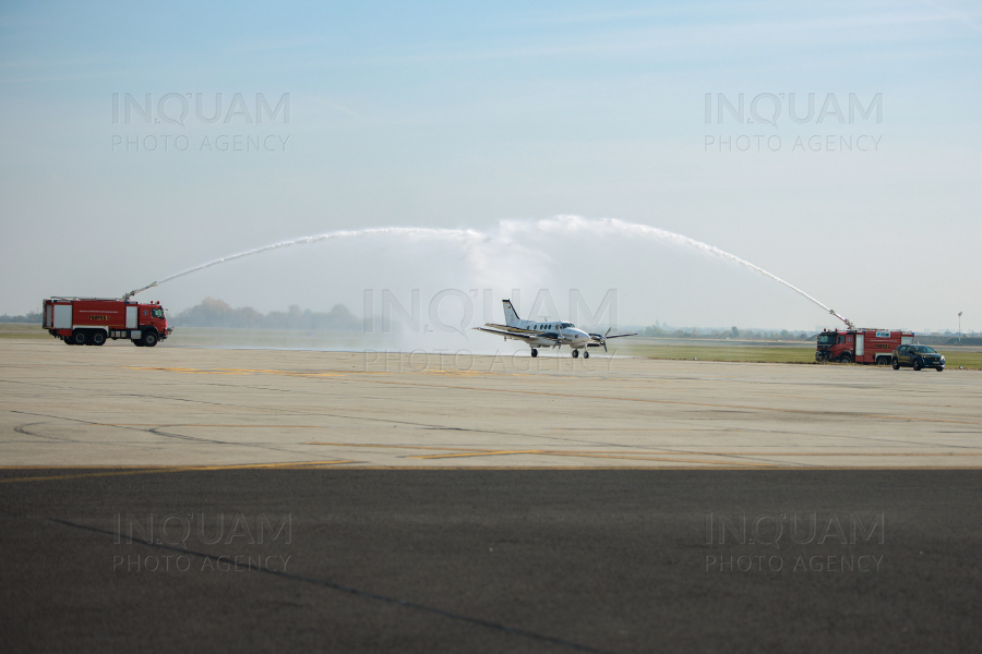 OTOPENI - INAUGURARE AERONAVA CRESTERI PRECIPITATII - 1 NOV 2024