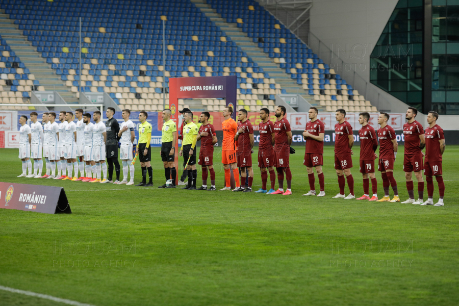 PLOIESTI - FOTBAL - SUPERCUPA ROMANIEI - CFR 1907 CLUJ - FC FCSB - 15 APR 2021