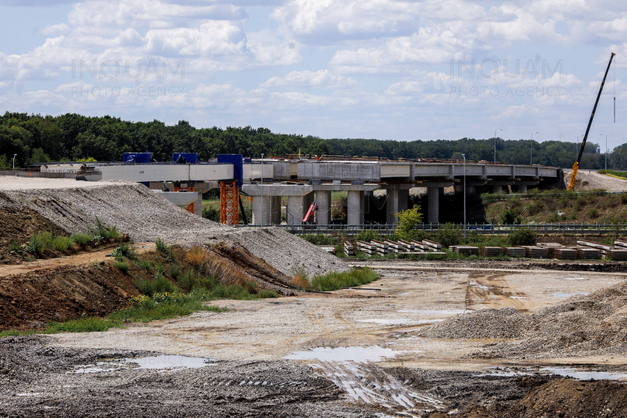 PLOIESTI - SANTIER - LOTUL 2 DIN AUTOSTRADA A7 - NOD DUMBRAVA - 07 AUG 2024