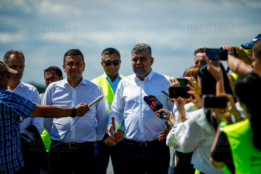 PLOIESTI - SANTIER - LOTUL 2 DIN AUTOSTRADA A7 - NOD DUMBRAVA - 07 AUG 2024