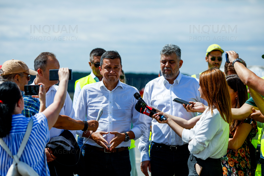 PLOIESTI - SANTIER - LOTUL 2 DIN AUTOSTRADA A7 - NOD DUMBRAVA - 07 AUG 2024