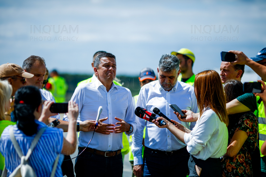 PLOIESTI - SANTIER - LOTUL 2 DIN AUTOSTRADA A7 - NOD DUMBRAVA - 07 AUG 2024