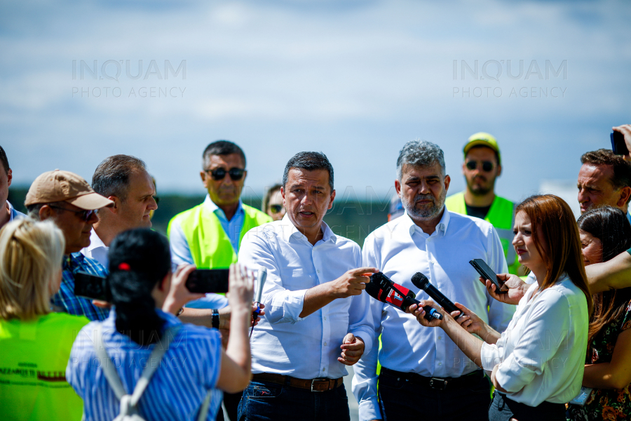 PLOIESTI - SANTIER - LOTUL 2 DIN AUTOSTRADA A7 - NOD DUMBRAVA - 07 AUG 2024