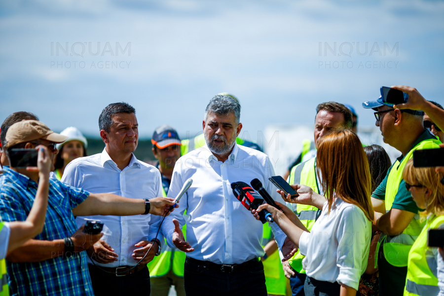 PLOIESTI - SANTIER - LOTUL 2 DIN AUTOSTRADA A7 - NOD DUMBRAVA - 07 AUG 2024