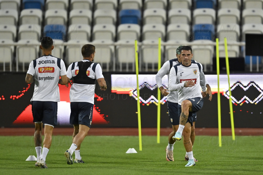 PRISTINA - FOTBAL -  ANTRENAMENT NATIONALA ROMANIEI - 5 SEP 2024