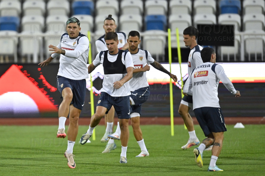 PRISTINA - FOTBAL -  ANTRENAMENT NATIONALA ROMANIEI - 5 SEP 2024