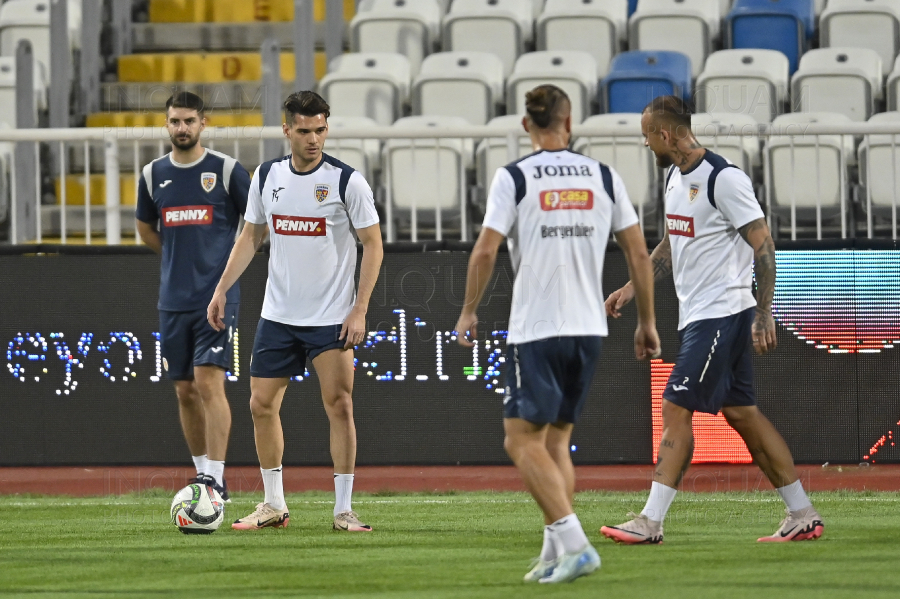 PRISTINA - FOTBAL -  ANTRENAMENT NATIONALA ROMANIEI - 5 SEP 2024