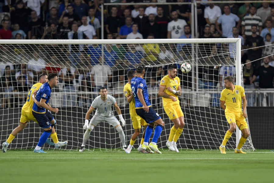 PRISTINA - FOTBAL -  ROMANIA - KOSOVO - 6 SEP 2024