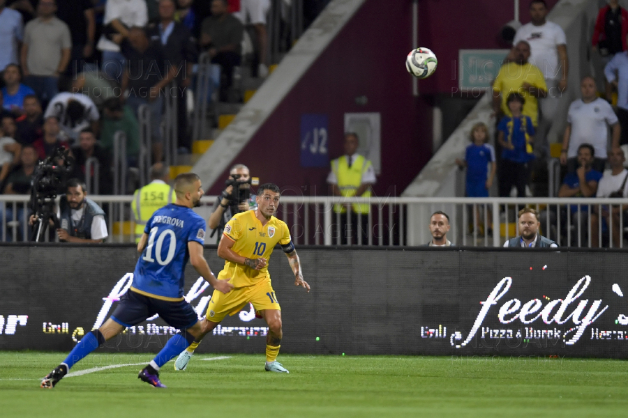 PRISTINA - FOTBAL -  ROMANIA - KOSOVO - 6 SEP 2024