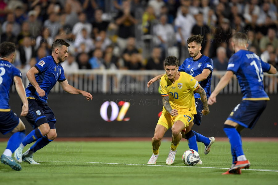 PRISTINA - FOTBAL -  ROMANIA - KOSOVO - 6 SEP 2024