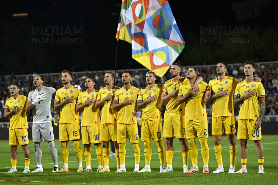 PRISTINA - FOTBAL -  ROMANIA - KOSOVO - 6 SEP 2024