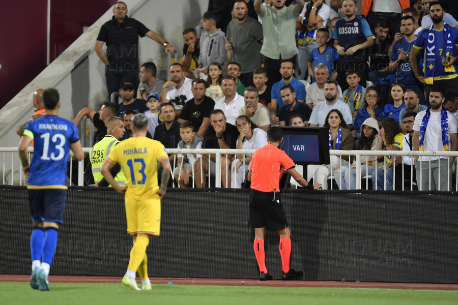 PRISTINA - FOTBAL -  ROMANIA - KOSOVO - 6 SEP 2024