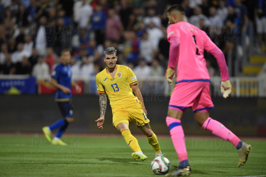 PRISTINA - FOTBAL -  ROMANIA - KOSOVO - 6 SEP 2024