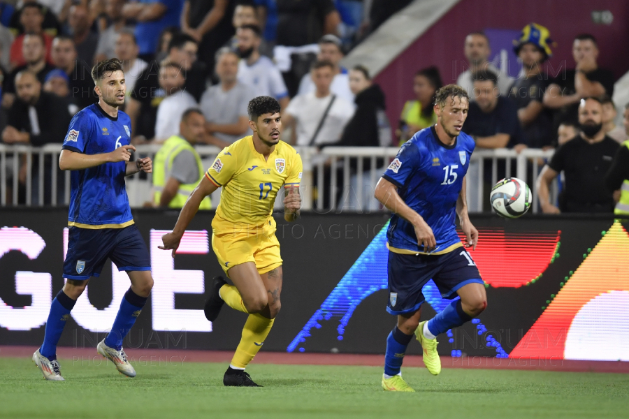 PRISTINA - FOTBAL -  ROMANIA - KOSOVO - 6 SEP 2024