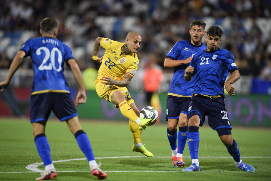 PRISTINA - FOTBAL -  ROMANIA - KOSOVO - 6 SEP 2024