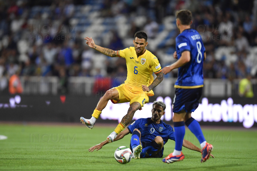 PRISTINA - FOTBAL -  ROMANIA - KOSOVO - 6 SEP 2024