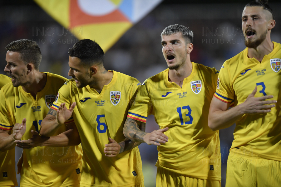 PRISTINA - FOTBAL -  ROMANIA - KOSOVO - 6 SEP 2024