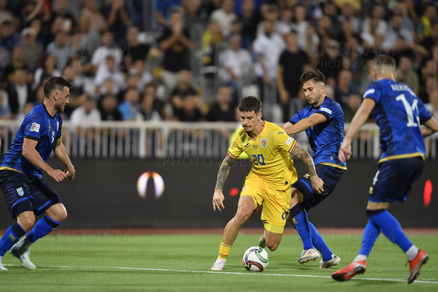 PRISTINA - FOTBAL -  ROMANIA - KOSOVO - 6 SEP 2024