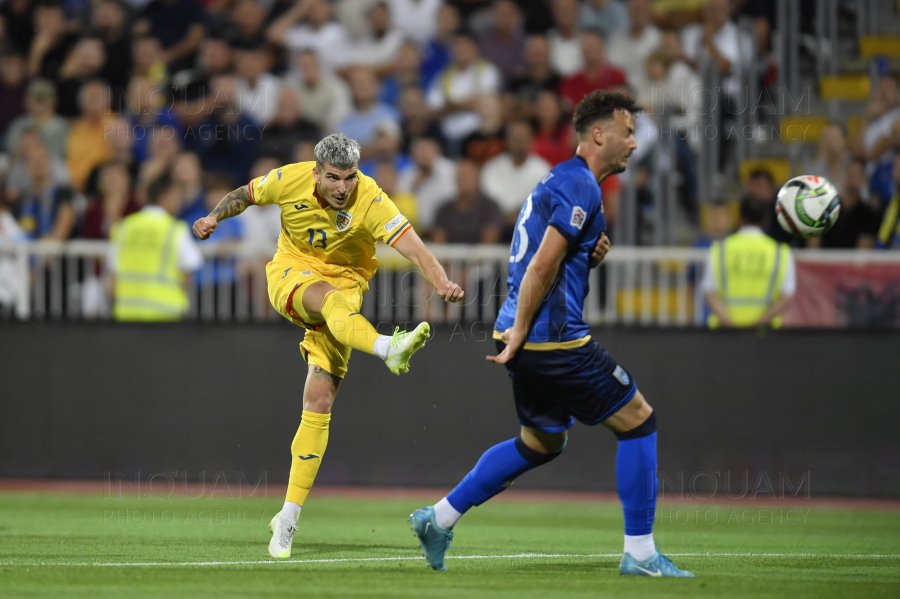 PRISTINA - FOTBAL -  ROMANIA - KOSOVO - 6 SEP 2024