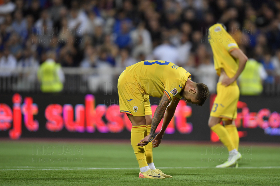 PRISTINA - FOTBAL -  ROMANIA - KOSOVO - 6 SEP 2024