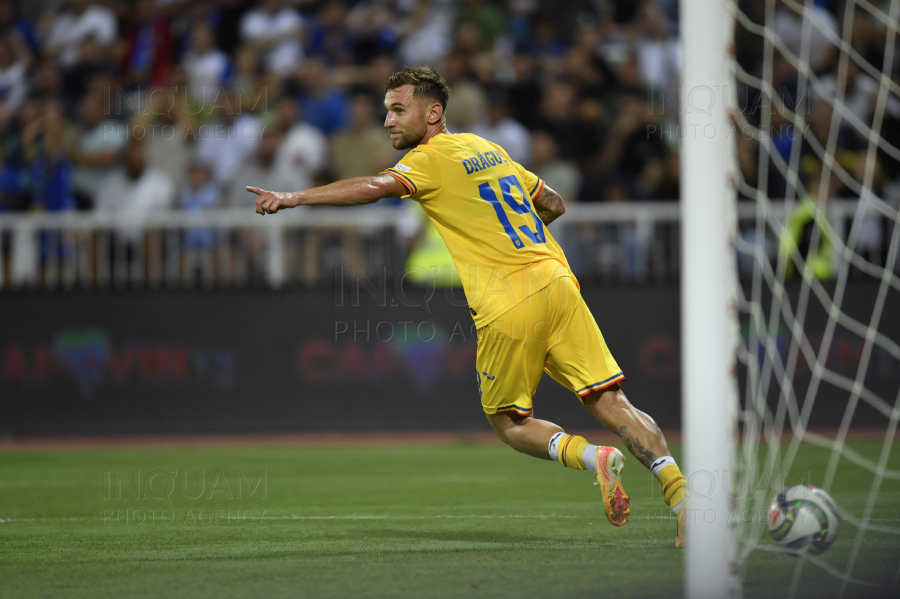 PRISTINA - FOTBAL -  ROMANIA - KOSOVO - 6 SEP 2024