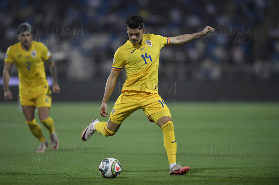 PRISTINA - FOTBAL -  ROMANIA - KOSOVO - 6 SEP 2024