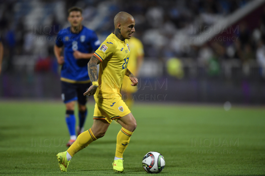 PRISTINA - FOTBAL -  ROMANIA - KOSOVO - 6 SEP 2024