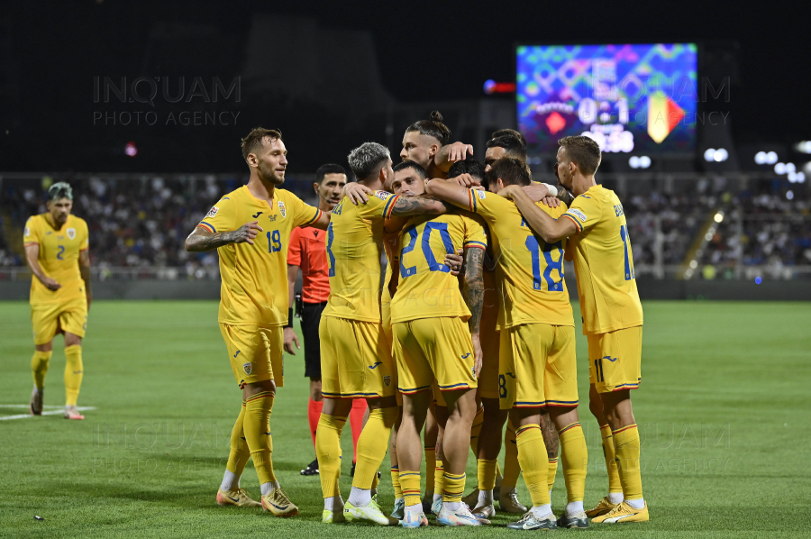 PRISTINA - FOTBAL -  ROMANIA - KOSOVO - 6 SEP 2024